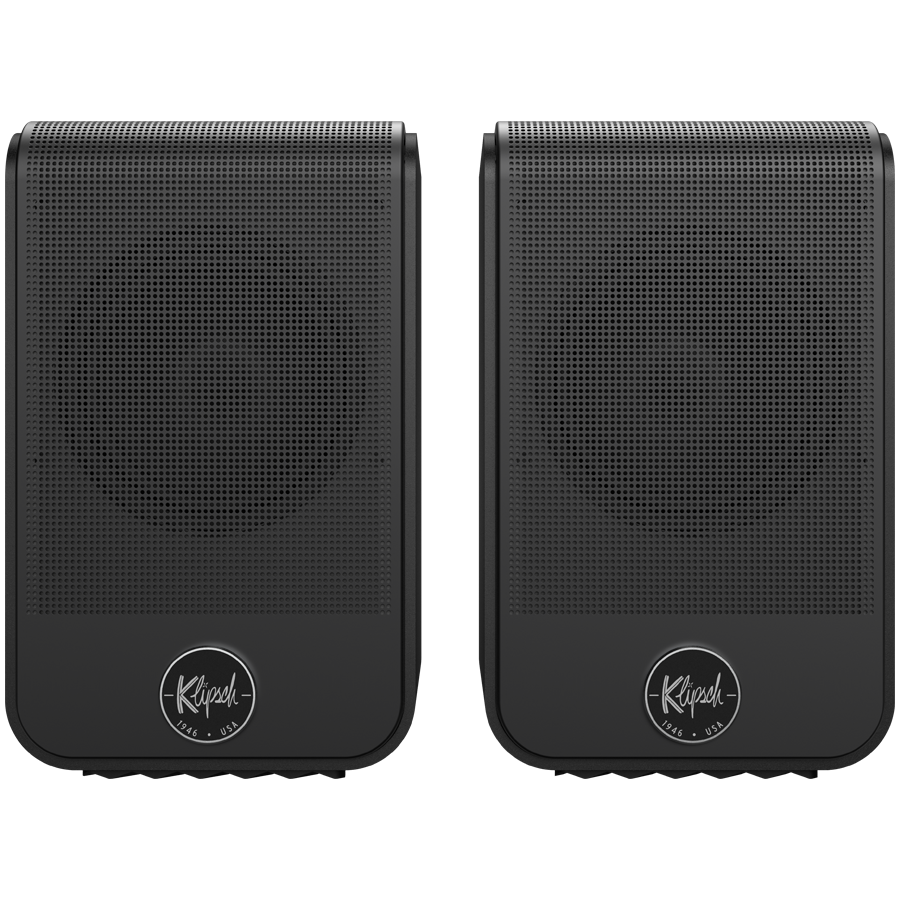 Тыловые акустические колонки Klipsch Flexus SURR 100 (1072081) для саундбаров серии Flexus Core, чёрные, пара