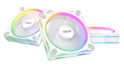 Комплект вентиляторов для корпуса Asus PRIME MR120 FAN ARGB WHITE [120 мм, 1600 об/мин, 58 CFM, 23 dB, PWM]