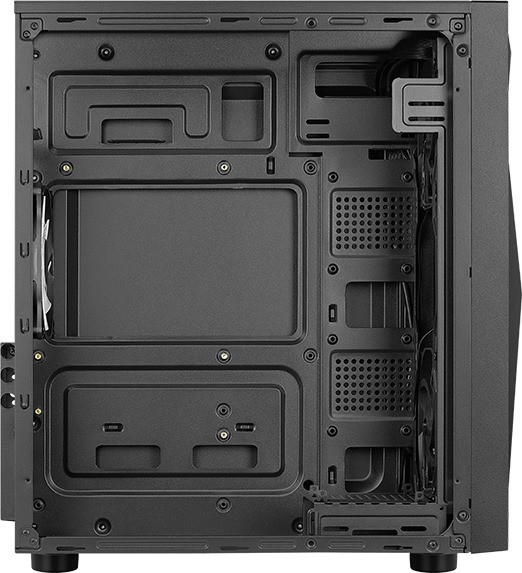 Компьютерный корпус Aerocool Glider Cosmo (Glider Cosmo-G-BK-v1), чёрный - купить в интернет-магазине Forcecom.kz Компьютерный корпус Aerocool Glider Cosmo (Glider Cosmo-G-BK-v1), чёрный
