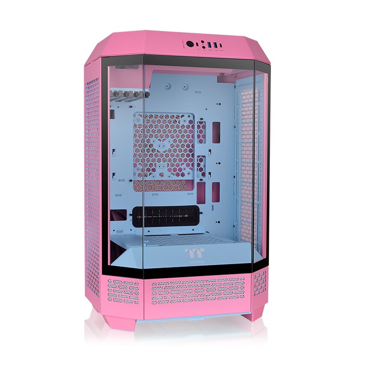 Корпус Thermaltake The Tower 300 Bubble Pink (CA-1Y4-00SAWN-00) [Mini Tower, 2x 140 мм, розовый]