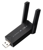 Беспроводной сетевой адаптер Gembird WNP-UA-013 USB adapter, BT5.4,WiFi 6, USB