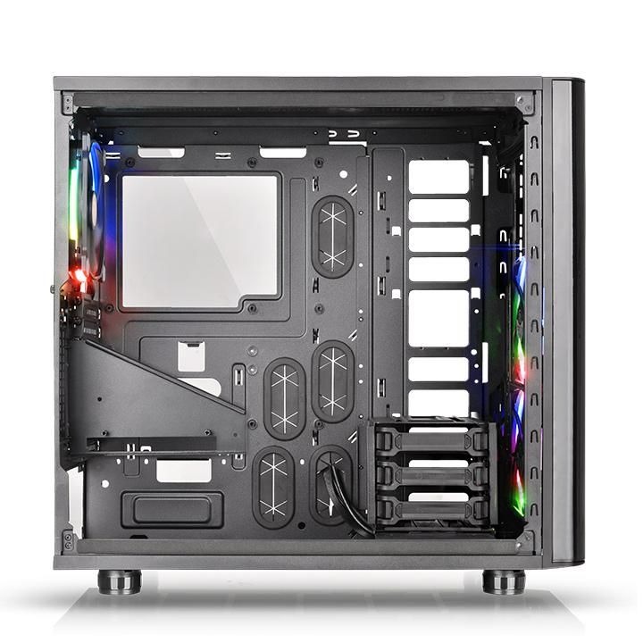 Кейс Thermaltake View 31 TG RGB (CA-1H8-00M1WN-01), Midi Tower  - купить в интернет-магазине Forcecom.kz Кейс Thermaltake View 31 TG RGB (CA-1H8-00M1WN-01), Midi Tower