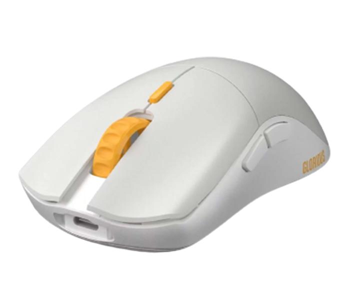 Мышь Glorious Series One PRO Genos (GLO-MS-P1W-GE-FORGE) [беспроводная, светодиодная, 19000 DPI, 1000 Гц, серая]