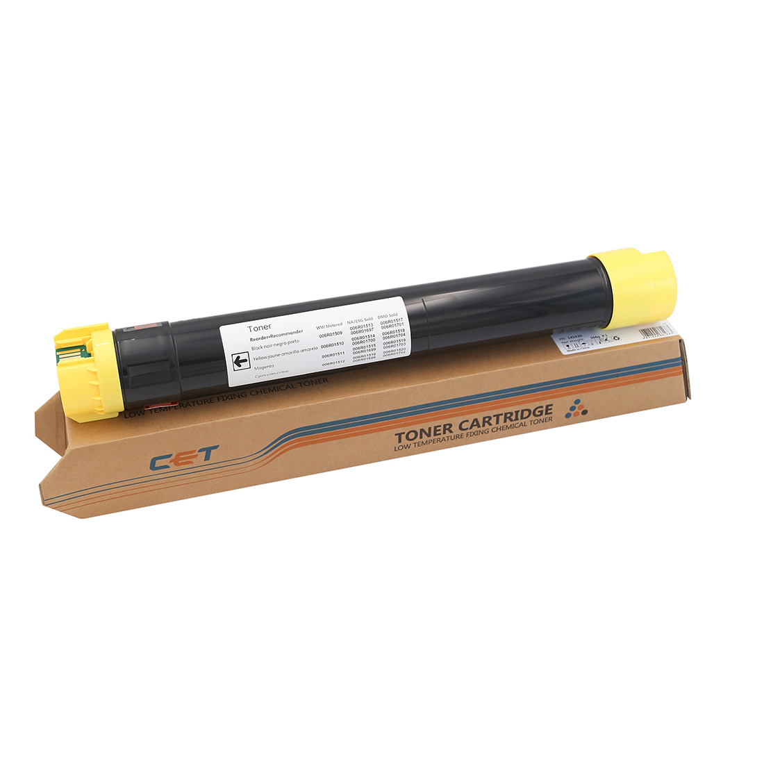 Тонер-картридж CET 006R01704 (CET141620), совместимый, желтый, чип
