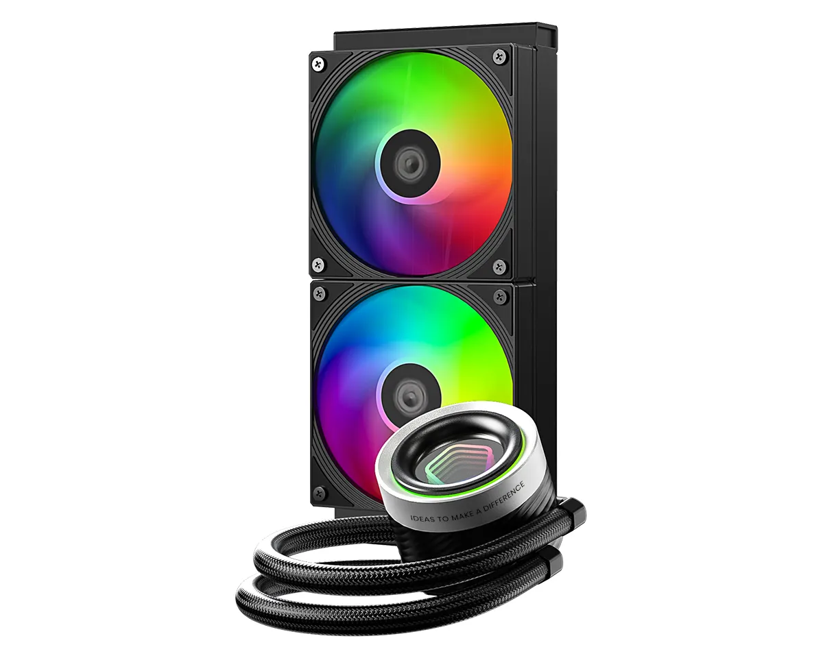 Система охлаждения ID-Cooling FX240 INF [TDP - 300 Вт, 120 мм, 2000 об/мин, 27.2 дБ, 4 pin]