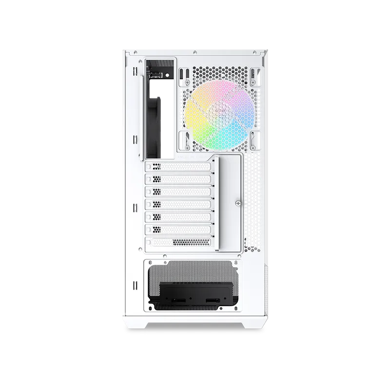 Корпус Sama V40 [Midi Tower, 5×120 мм ARGB, белый]