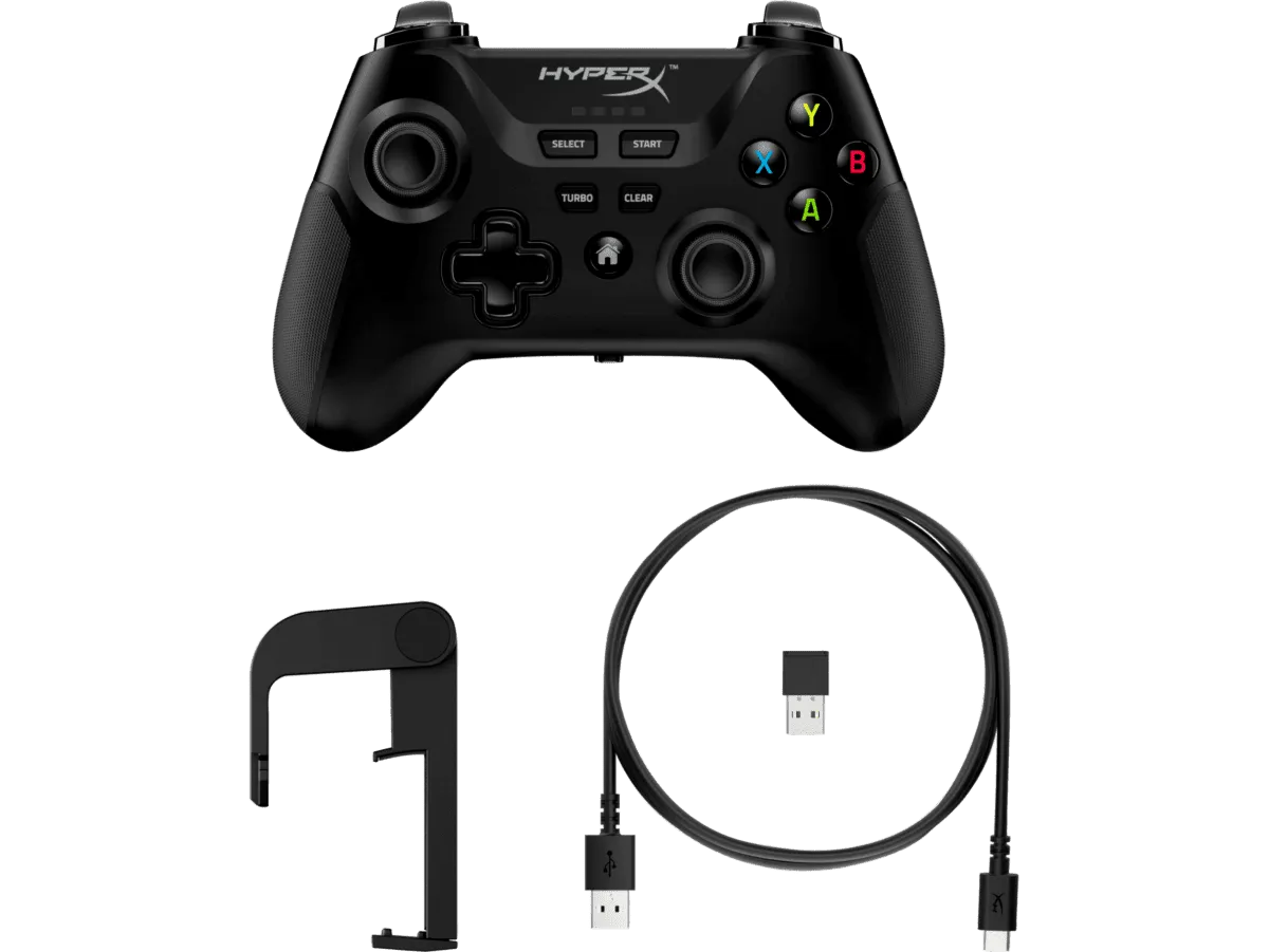 Беспроводной игровой контроллер HyperX Clutch Wireless HCRC1-D-BK/G (516L8AA)