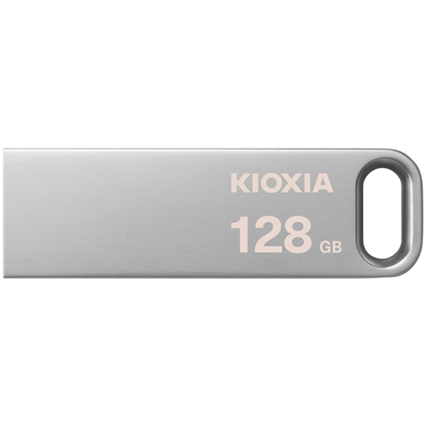 USB Флеш KIOXIA Biwako U366 SILVER (LU366S128GG4) 128ГБ, USB 3.2 Gen 1 - RETAIL