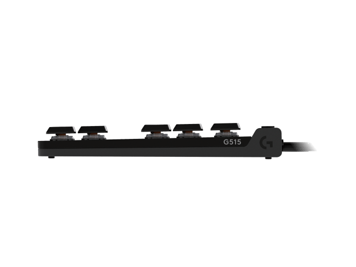 Клавиатура Logitech G515 TKL (920-012872) [механическая, проводная, RGB подсветка, Tactile, черная]