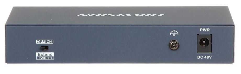 Коммутатор Hikvision DS-3E0106P-E/M(B)