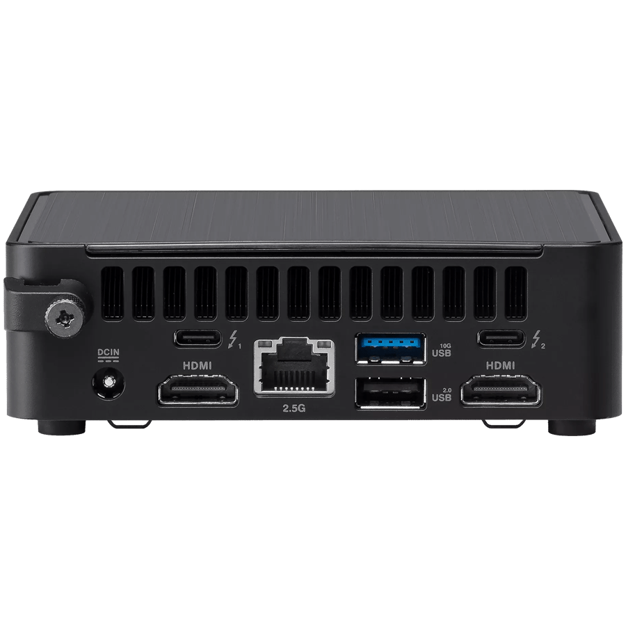  Платформа для сборки ПК (Barebone) Asus NUC 14pro (90AR0062-M00040) [Core 3 100U, нет ОЗУ, DOS]