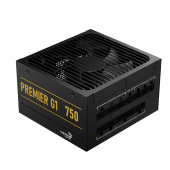 Блок питания AeroCool PREMIER G1 750 (ACPG-PR75FEC.71) [750 Вт, 80 PLUS Gold, 8x SATA, 1 x 16 pin (12VHPWR), 2 x 6+2 pin PCIe, 2x 4+4 pin CPU, ATX]