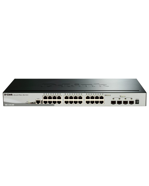 Коммутатор D-Link DGS-1510-28X/A1A  SmartPro 24 порта 10/100/1000Мб + 4 порта 10GBase-X SFP+ - купить по цене 177 020 тг. в интернет-магазине Forcecom.kz
