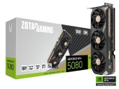 Видеокарта Zotac GAMING RTX 5080 SOLID CORE (ZT-B50800D2-10P) [16 ГБ, GDDR7, 256 бит, HDMI, DisplayPort (3 шт)]