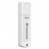 Флеш-накопитель, Transcend, TS32GJF370, 32GB, USB 2.0, белый 