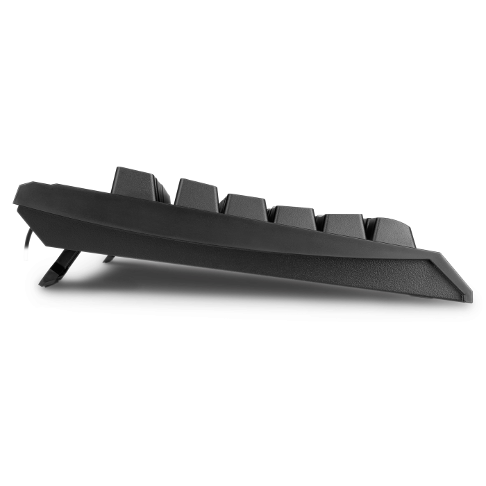 Клавиатура SVEN KB-G8400 [Мембранная, проводная, клавиш - 104, подсветка, черная]