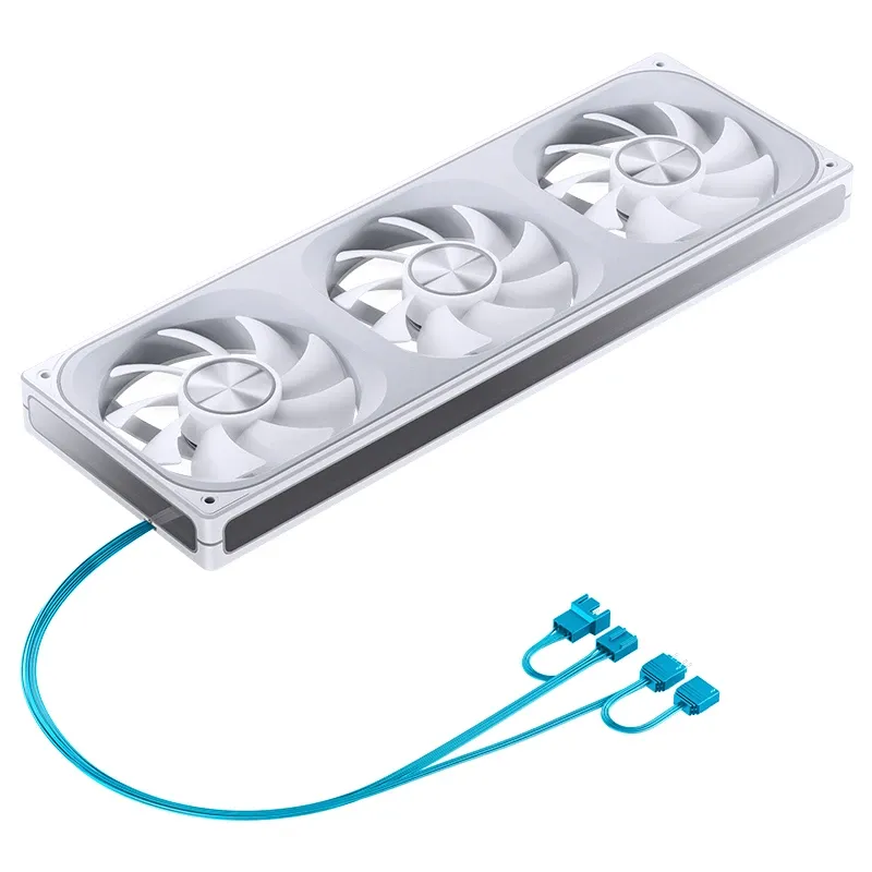 Комплект вентиляторов для корпуса Jonsbo ZA-360W White [362 мм, 2400 об/мин, 62.40 CFM, 37,1 дБА, PWM]