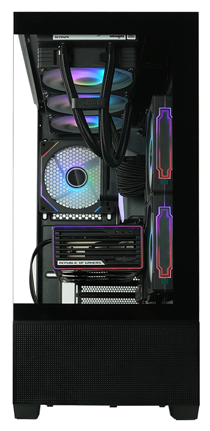 Корпус Zalman CHRONIX V2 (CHRONIX V2 Black) [Midi Tower, черный]