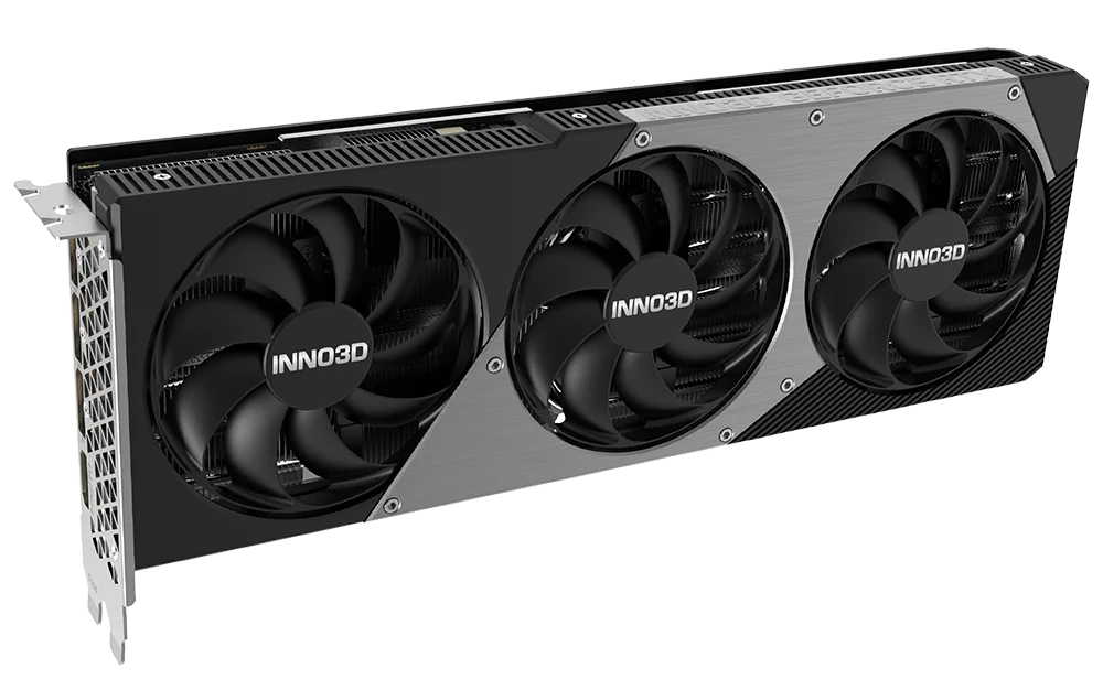 Видеокарта Inno3D GeForce RTX5070 X3 OC (N50703-12D7X-195064L) [12 ГБ, GDDR7, 192 бит, HDMI, DisplayPort (3 шт)]