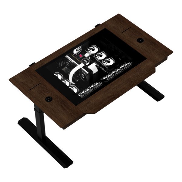 Корпус Lian Li DK07X-WD (G99.DK07X-WD.10EU) [Корпус-стол, Коричневый]
