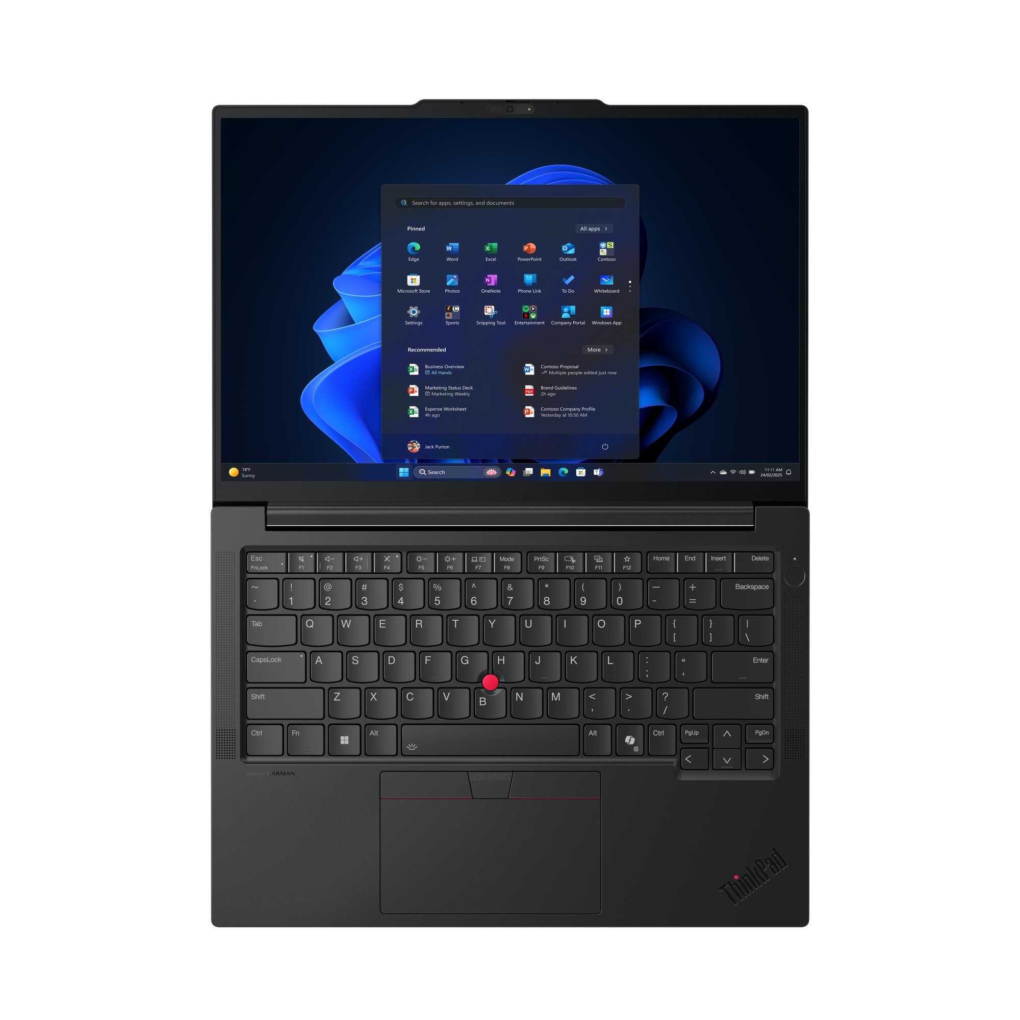 Ноутбук Lenovo Thinkpad E14 G7 (21T9003WFW) [14", Core 5 210H, 16 ГБ ОЗУ, 512 ГБ SSD, DOS]