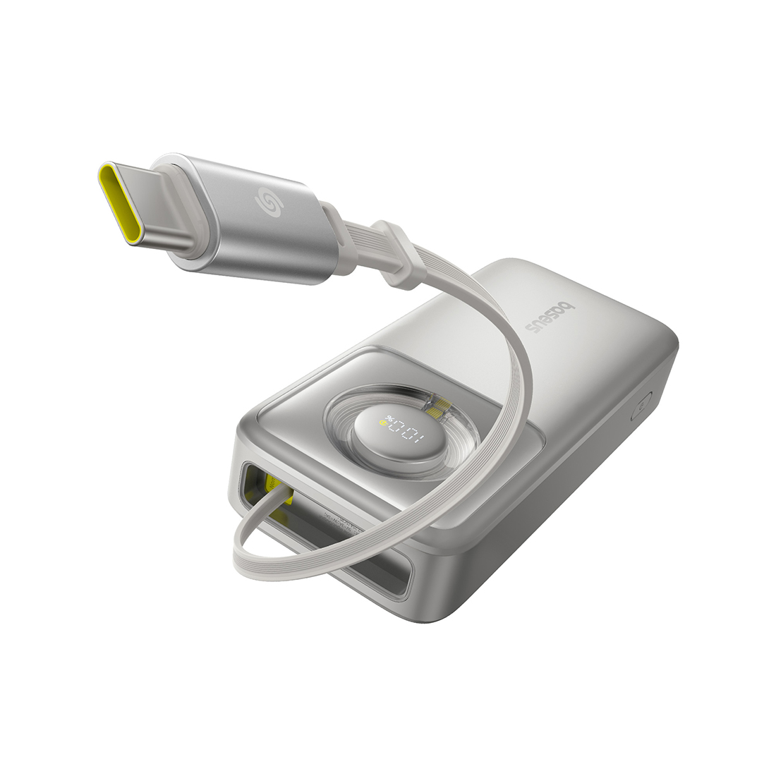 Портативный внешний аккумулятор Baseus Free2Pull 20000mAh 65W Серый (P10073700843-00)