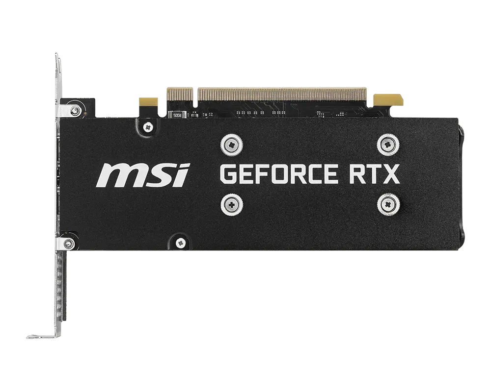 Видеокарта MSI GeForce RTX 3050 LP E 6G OC [6 ГБ, GDDR6, 96 бит, HDMI (2 шт), DisplayPort]
