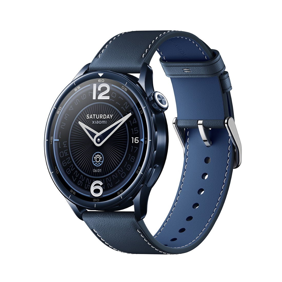Смарт часы Xiaomi Watch S5 46mm Ceramic Blue / Синий