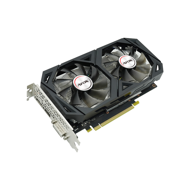 Видеокарта Afox GTX1660 SUPER 6GB D6 Dual Fan (AF1660S-6144D6H7-V2) [6 ГБ, GDDR6, 192 бит, DVI, HDMI, DisplayPort]