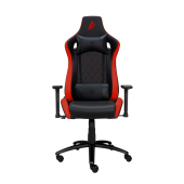 Игровое компьютерное кресло 1STPLAYER DK1/BKRE, Черный / красный