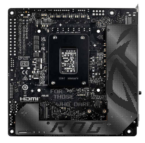 Материнская плата Asus ROG STRIX B860-I GAMING WIFI [LGA 1851, Intel B860, 2xDDR 5, 2xM.2, 1xPCI-E x16, Mini-ITX]