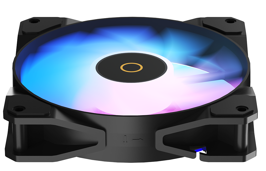 Вентилятор для корпуса Ocypus Beta F12 ARGB [120 x 120 мм, 1600 об/мин, 56 CFM, 29 дБ, PWM]