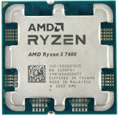 Процессор AMD Ryzen 5 7600, AM5, 6 x 3.8 ГГц, OEM