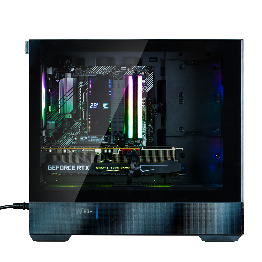 Корпус Zalman P30 AIR (P30 AIR Black) [Mini Tower, черный]