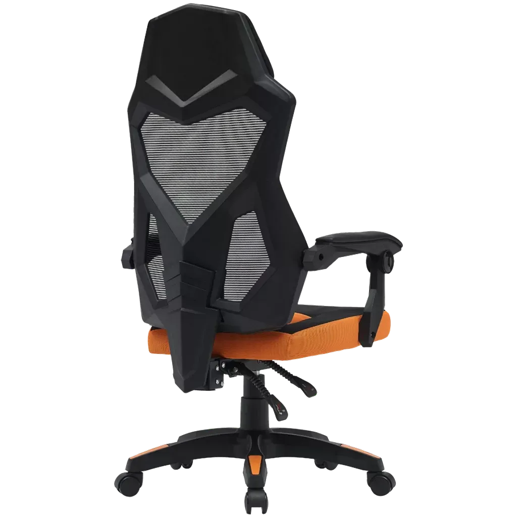 Игровое кресло CANYON  gaming chair Wave MCH02 Mesh (CNE-MCH02) черный + оранжевый