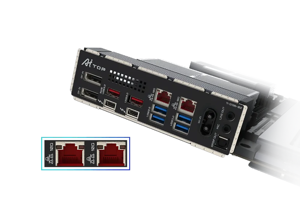 Серверный 10G LAN с двумя портами