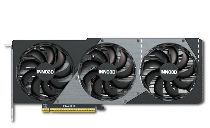 Видеокарта Inno3D GeForce RTX5070 Ti X3 OC