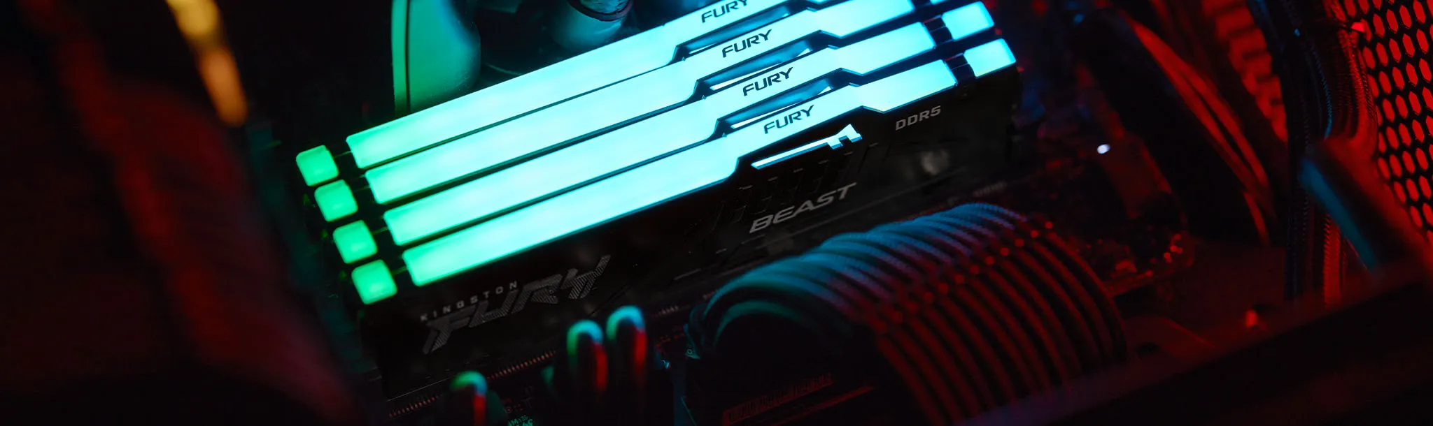 Запатентованная технология Kingston FURY Infrared Sync Technology