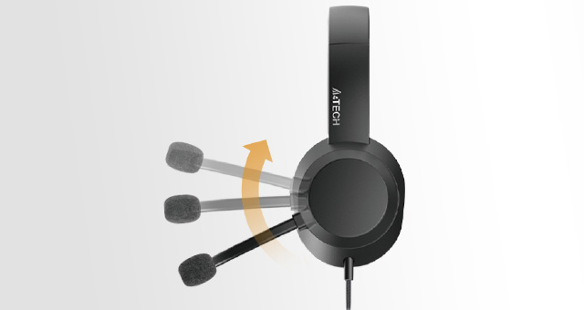 Гибкий вращающийся микрофон