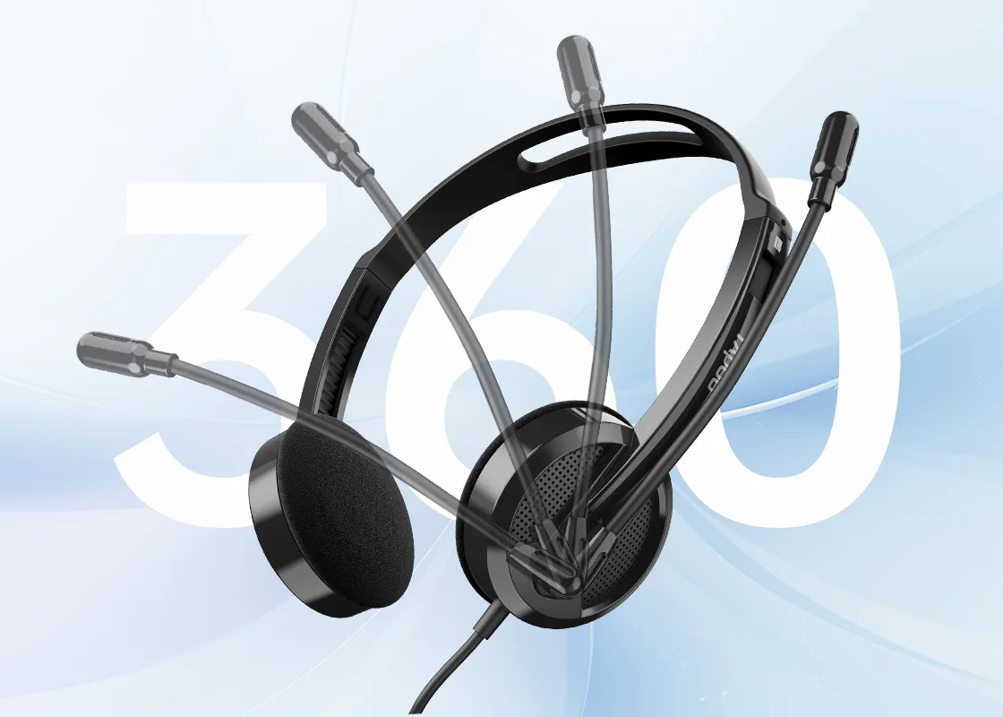 Микрофон с HD-звуком, регулируемый на 360°