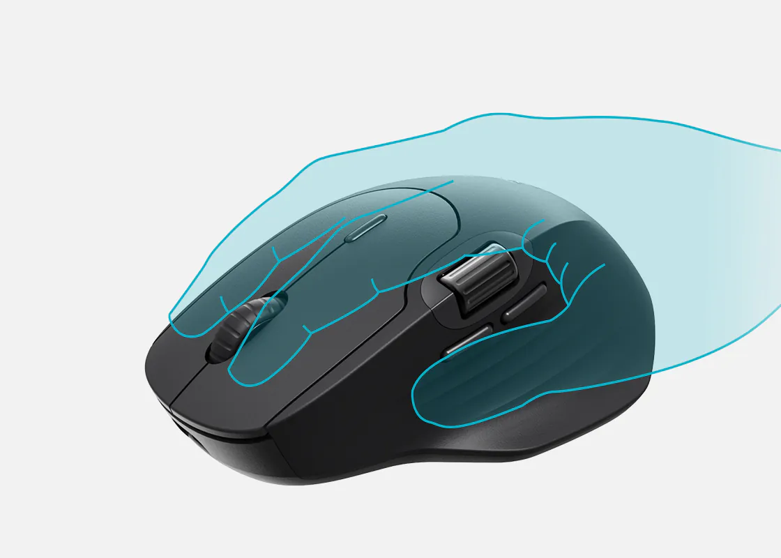 Эргономичный дизайн для средних и маленьких рук