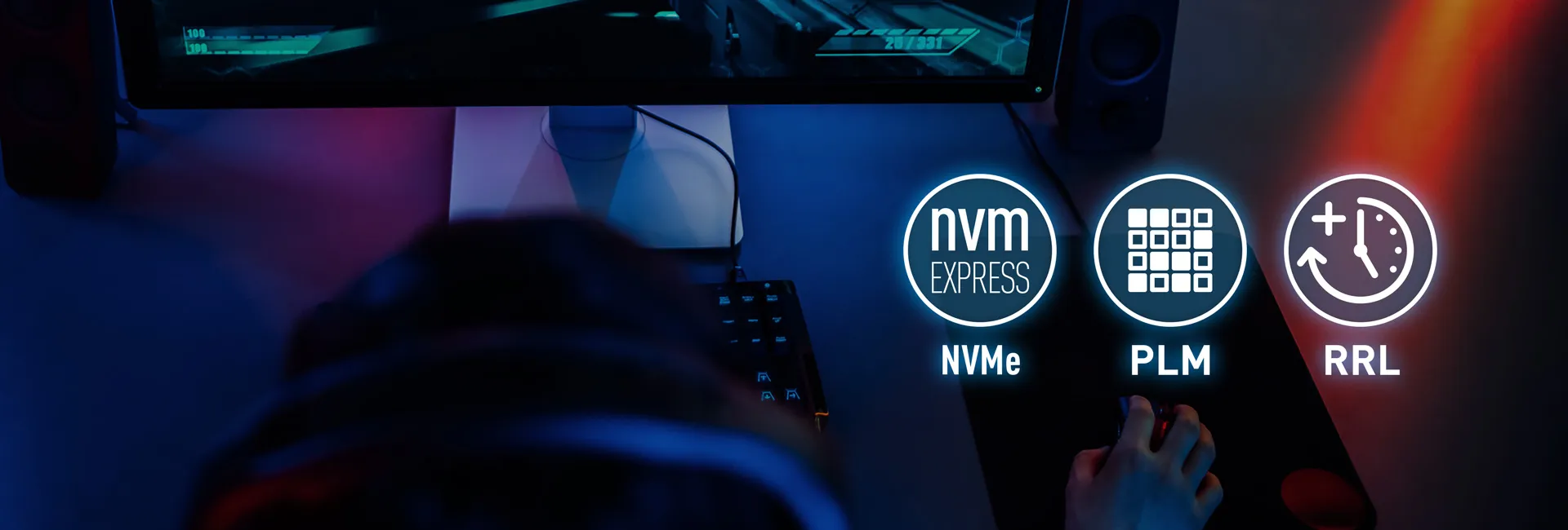 Поддержка новейшего стандарта NVMe