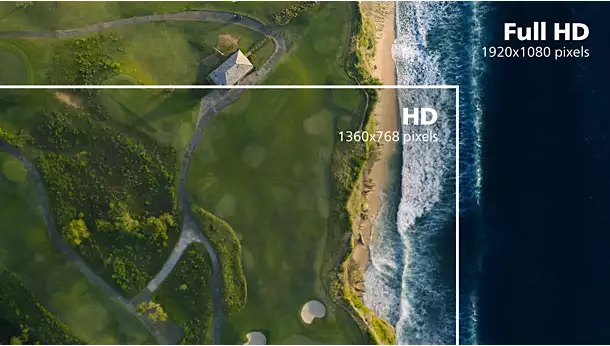 Дисплей 16:9 Full HD для четкого и детального изображения