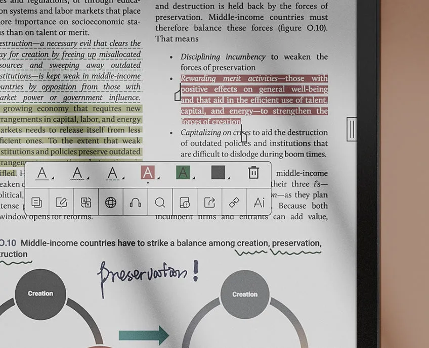 Свободно выделяйте, комментируйте и отмечайте
