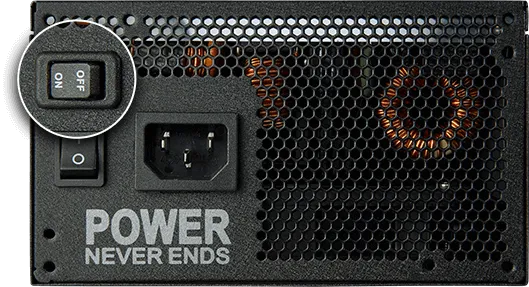 Переключатель ECO, более тихий и долговечный вентилятор