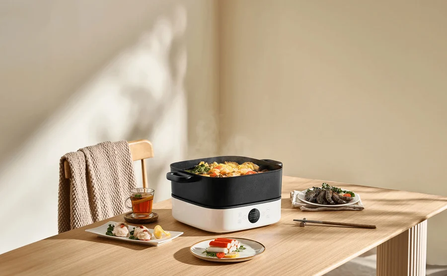 6-уровневая регулировка температуры. Идеально подходит для приготовления разнообразных блюд.