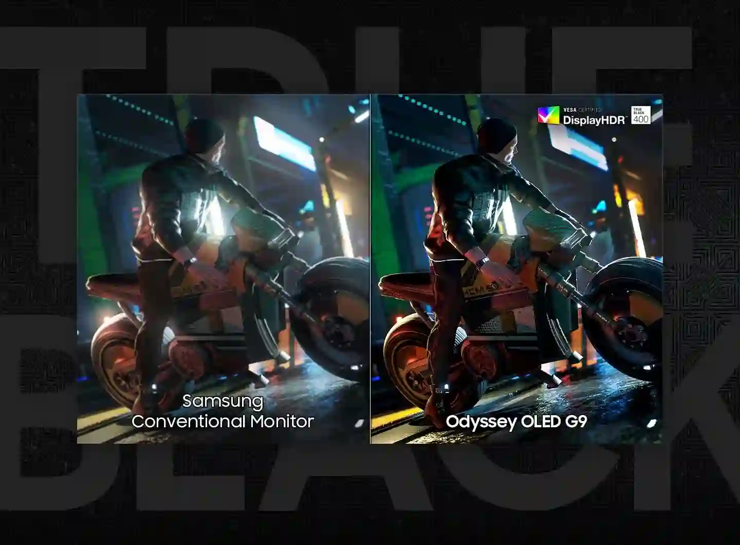 Погружение в тени с глубокими черными