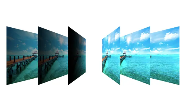 Разработан с широкими углами обзора