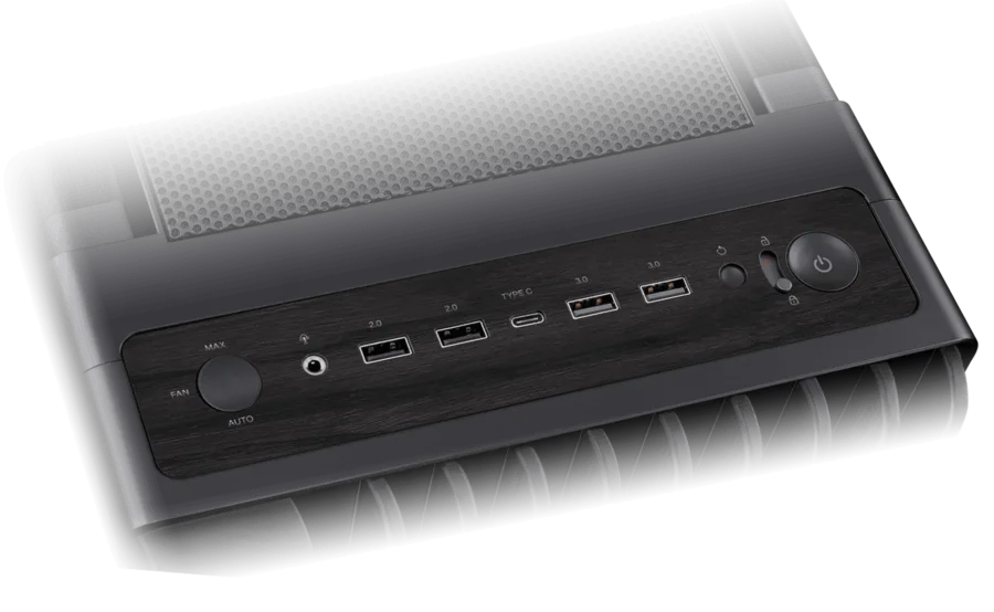 Передний ввод/вывод оптимизирован для создателей