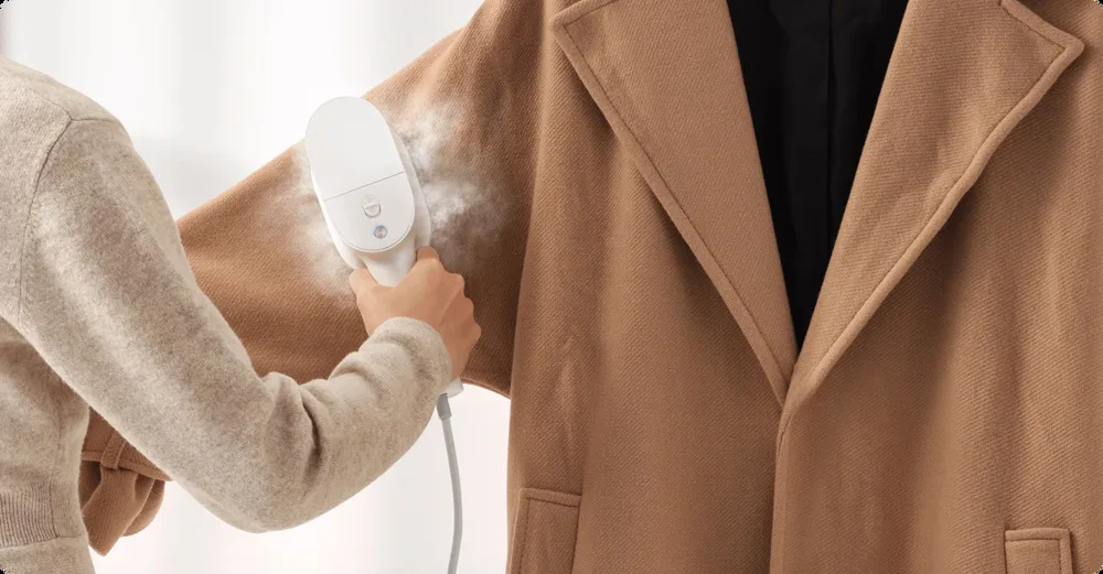 Паровой удар для разглаживания неподатливых складок